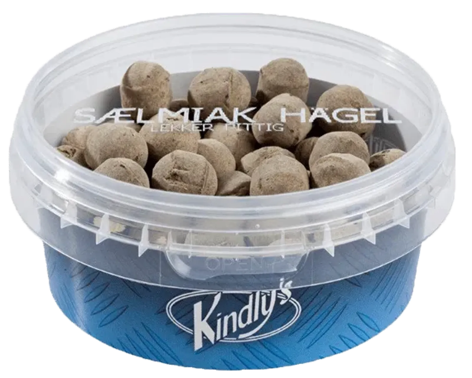 Kindly's Kindly’s Salmiakhagel Bakje (12x 125gr)
