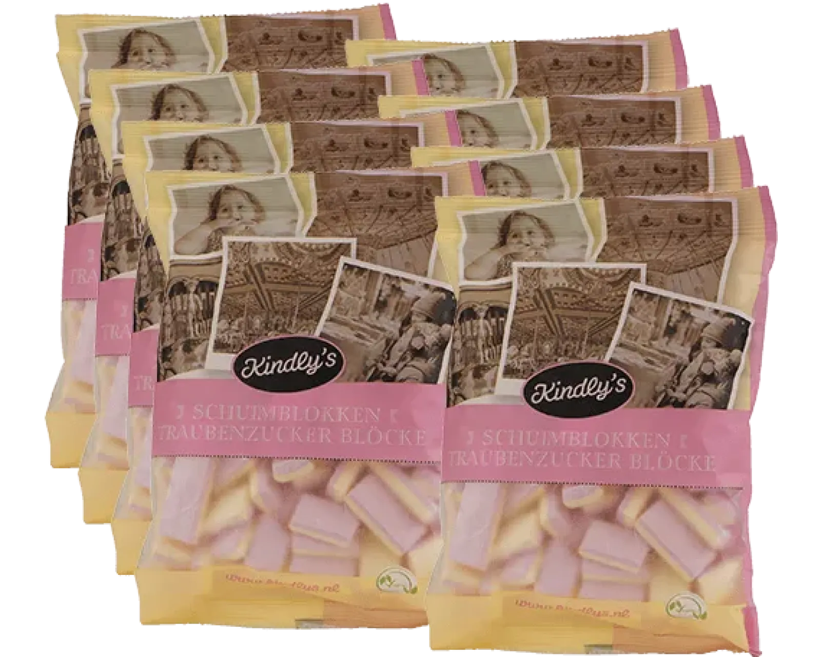 Kindly's Kindly’s Schuimblokken Zak (8x 120gr) Outlet