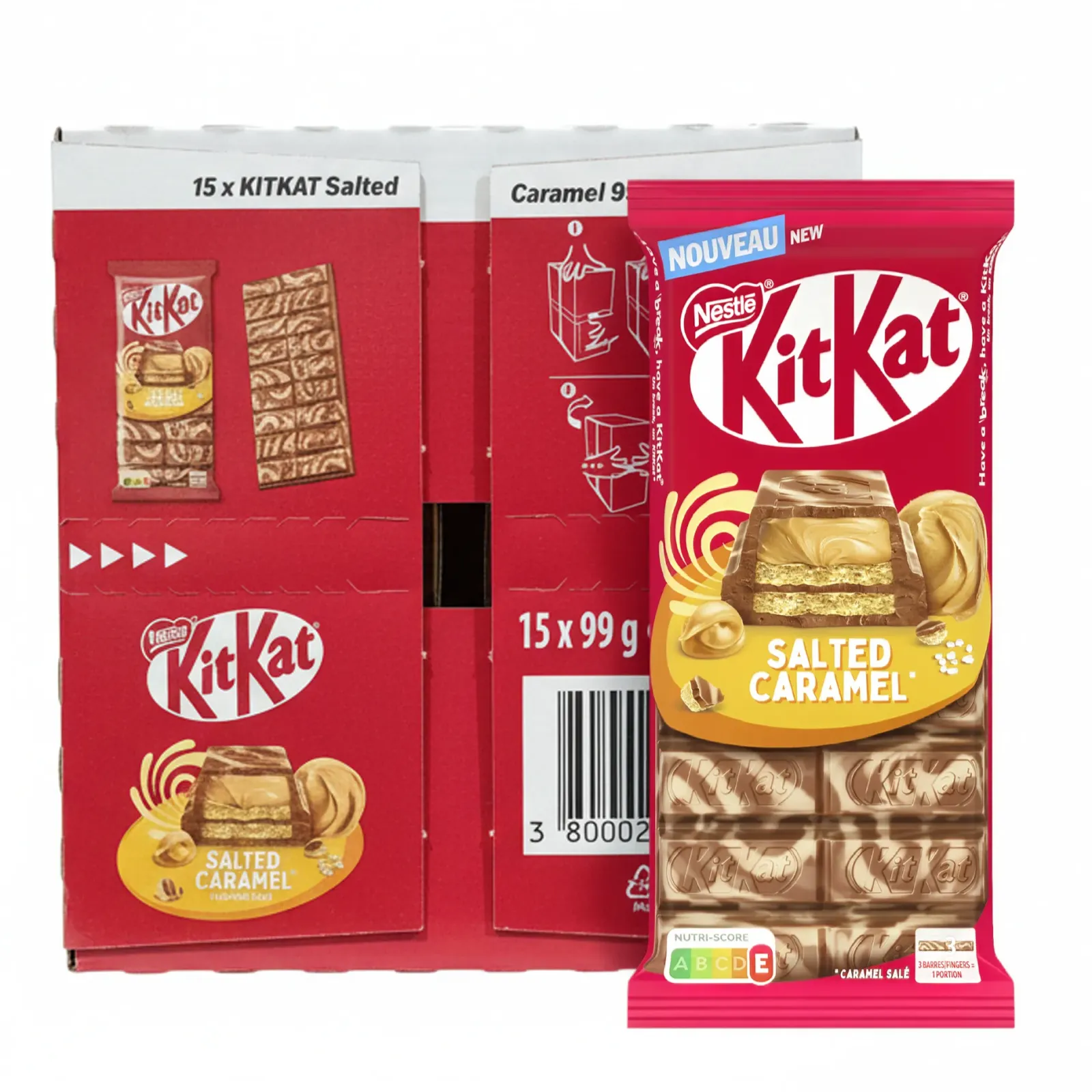 KitKat Tablet Salted Caramel (15x 99g) New
