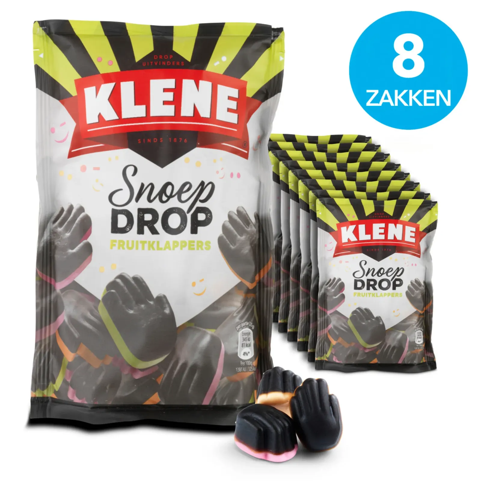 Klene Fruitklappers (8x 200gr) Best
