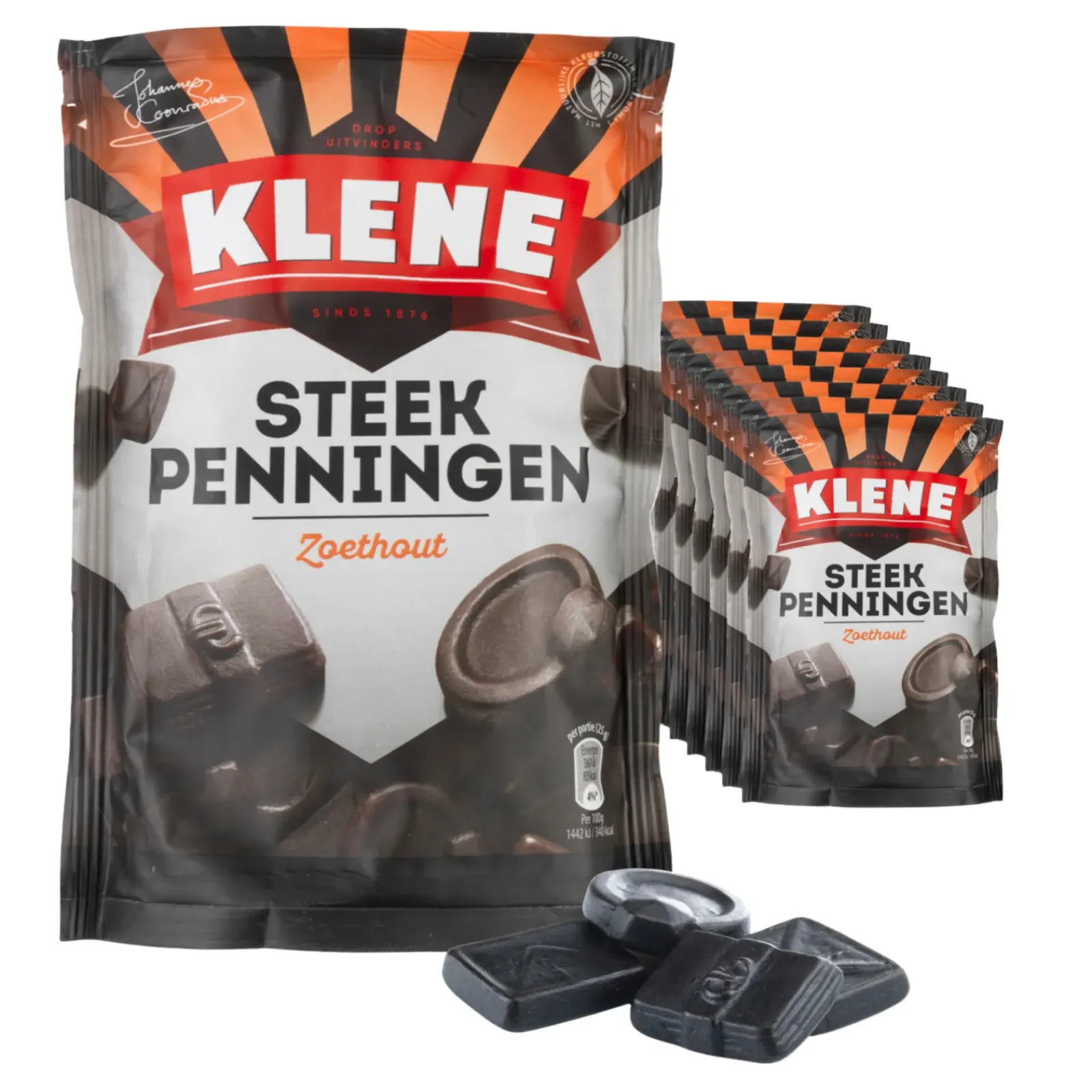 Klene Steekpenningen zak (8x 210gr) Discount