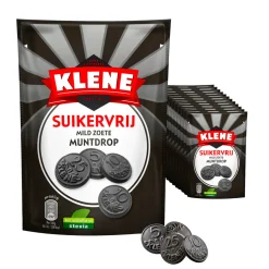 Klene Suikervrij Mild Zoete Muntdrop (12x 100gr) Best
