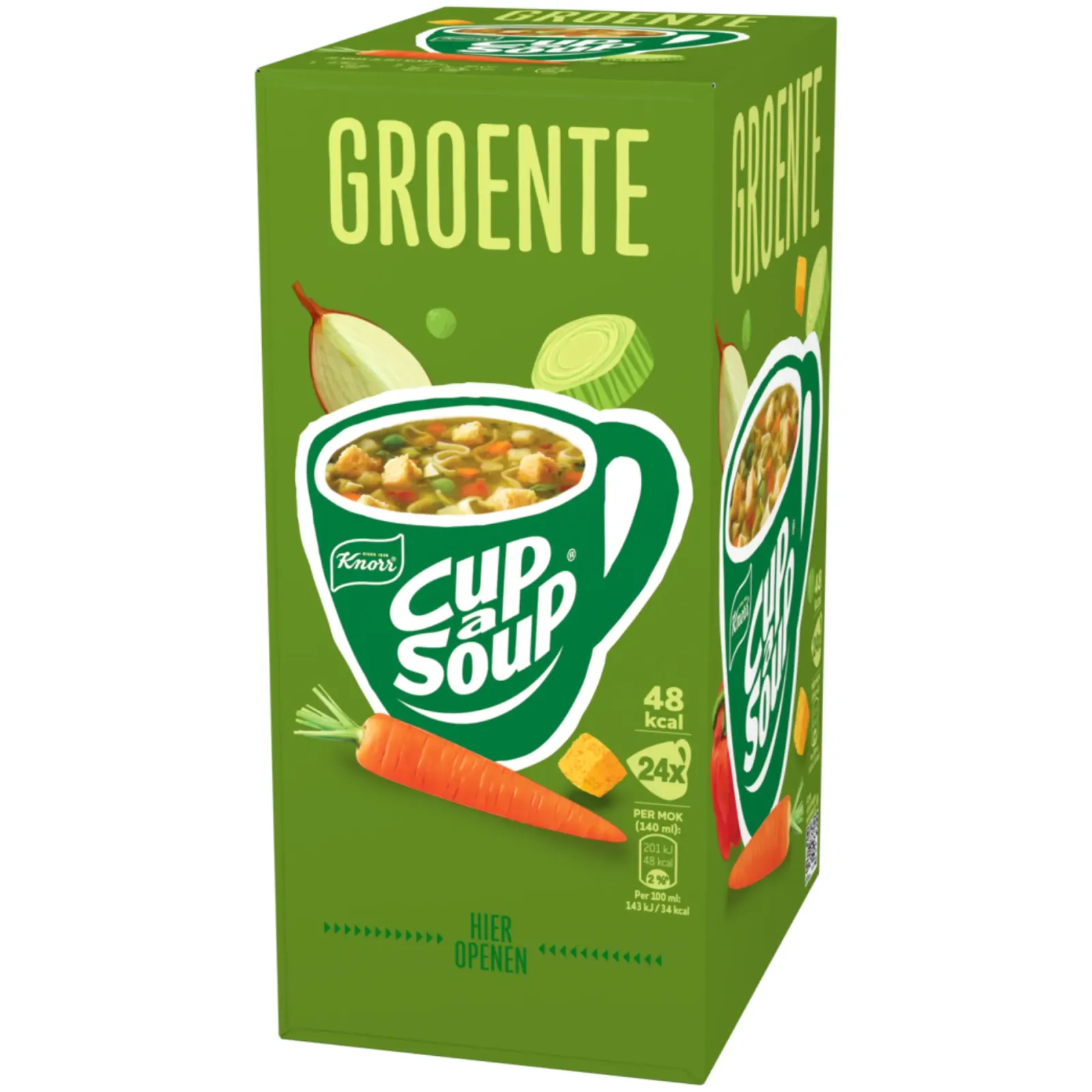 Knorr Cup-a-Soup Groente (24×140 ml) Hot