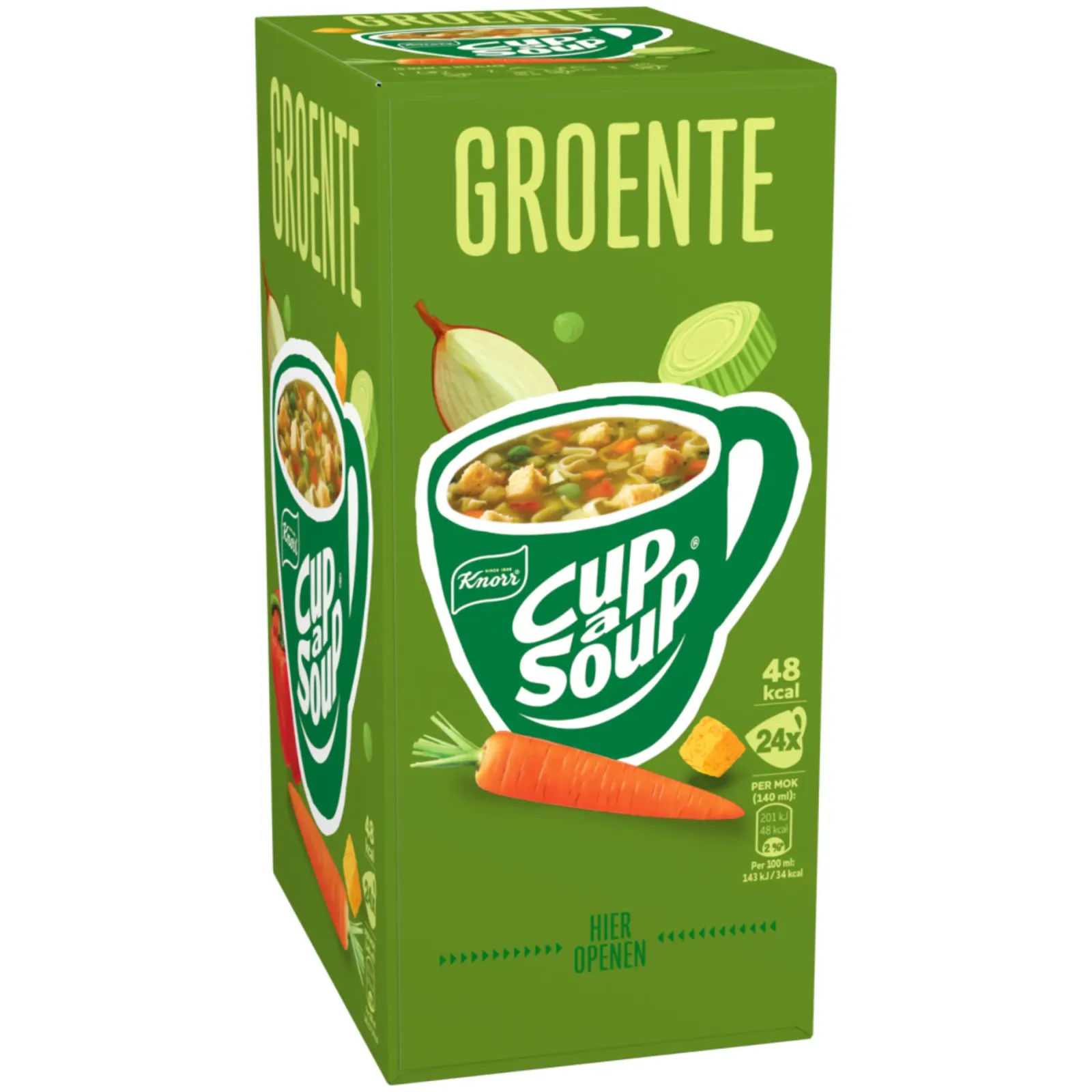 Knorr Cup-a-Soup Groente (24×140 ml) Hot