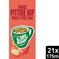 Knorr Cup-a-Soup Thaise Pittige Kip (21x 175ml) Hot