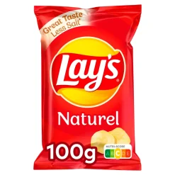 Lay's Lays Chips Naturel (12x 100g) New
