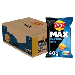 Lay's Lay’s MAX Smoky Paprika (22x185gr)