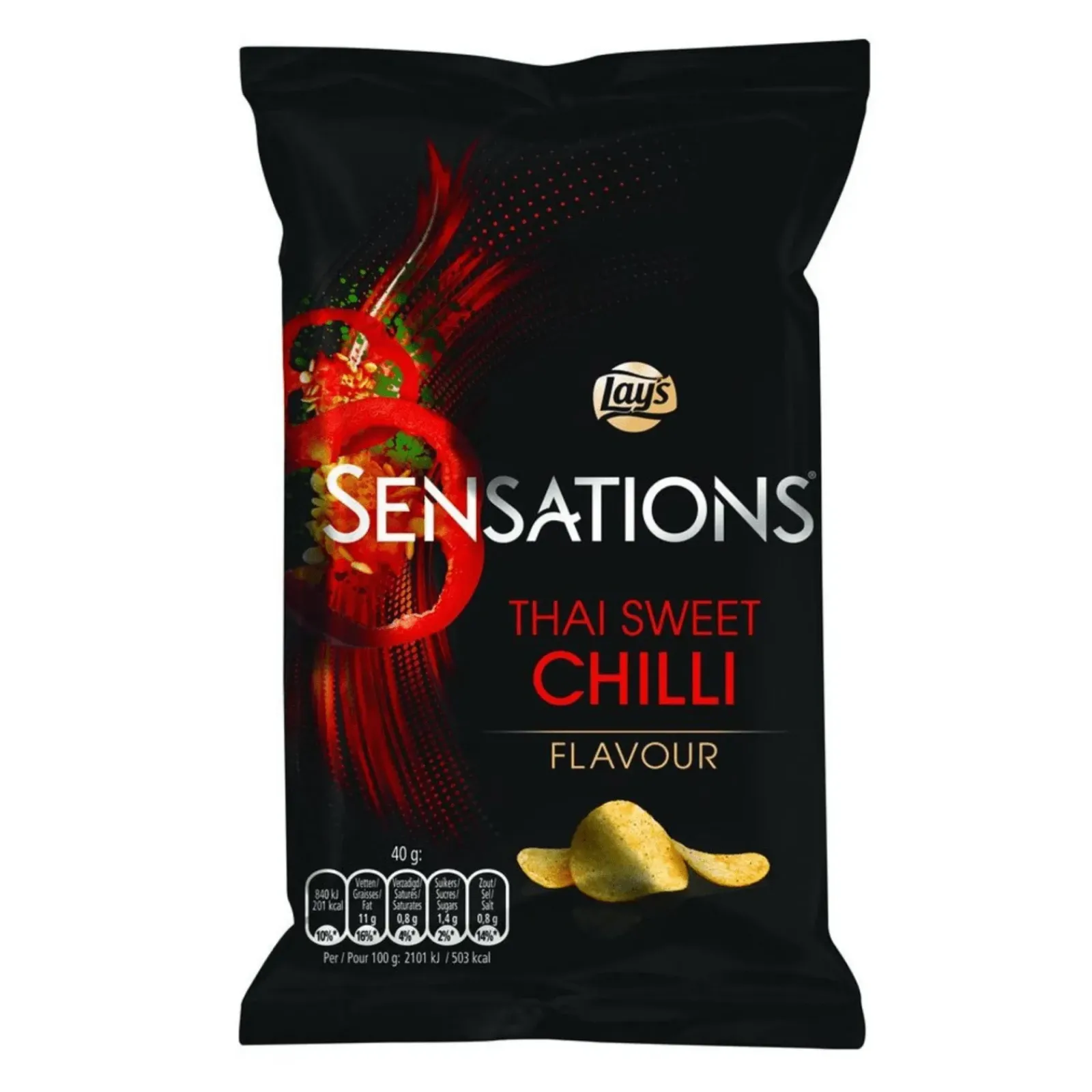 Lay's Lay’s Sensations Thai Sweet Chilli (20x 40gr) Clearance