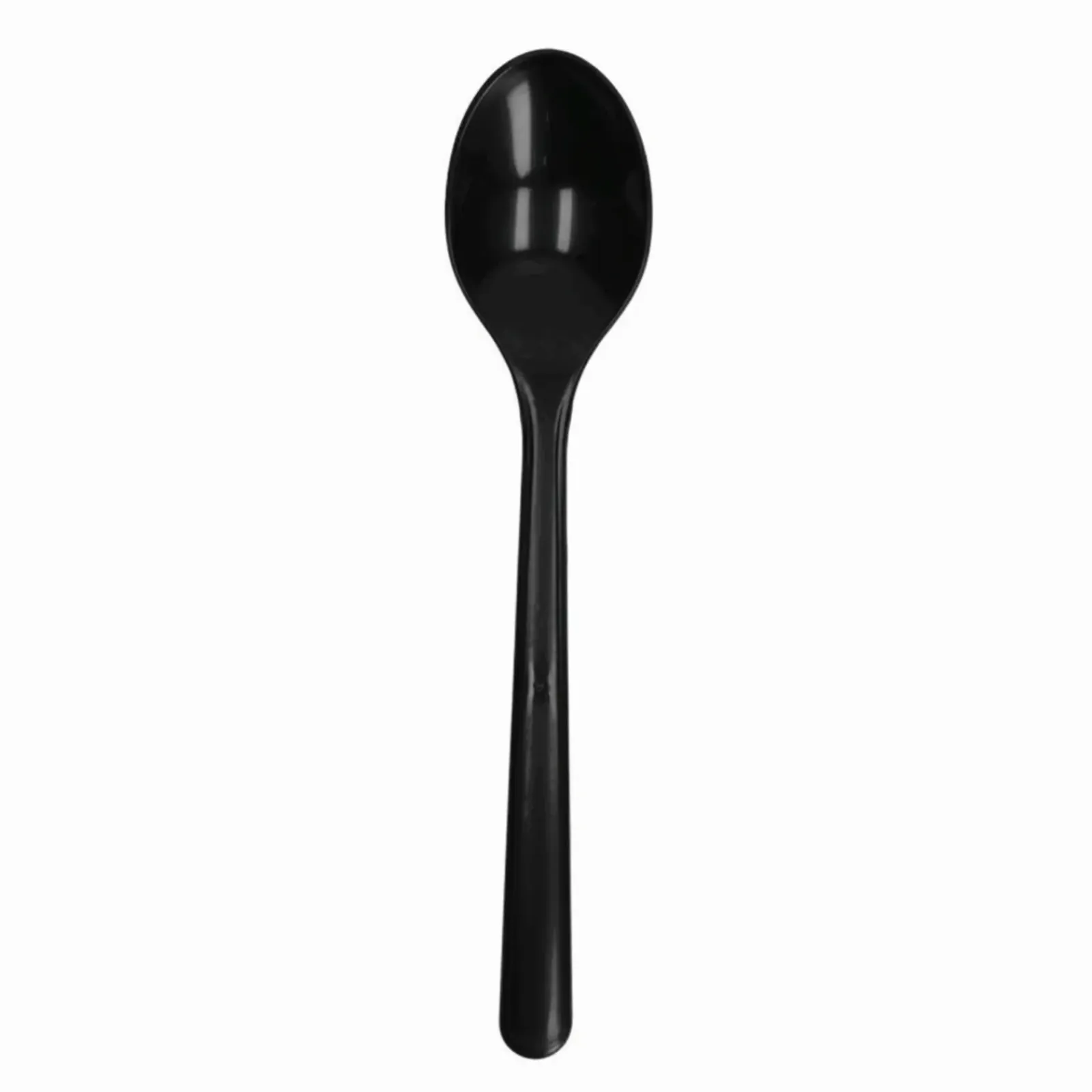 Lepel Herbruikbaar Zwart PP 185mm (50 stuks) Best