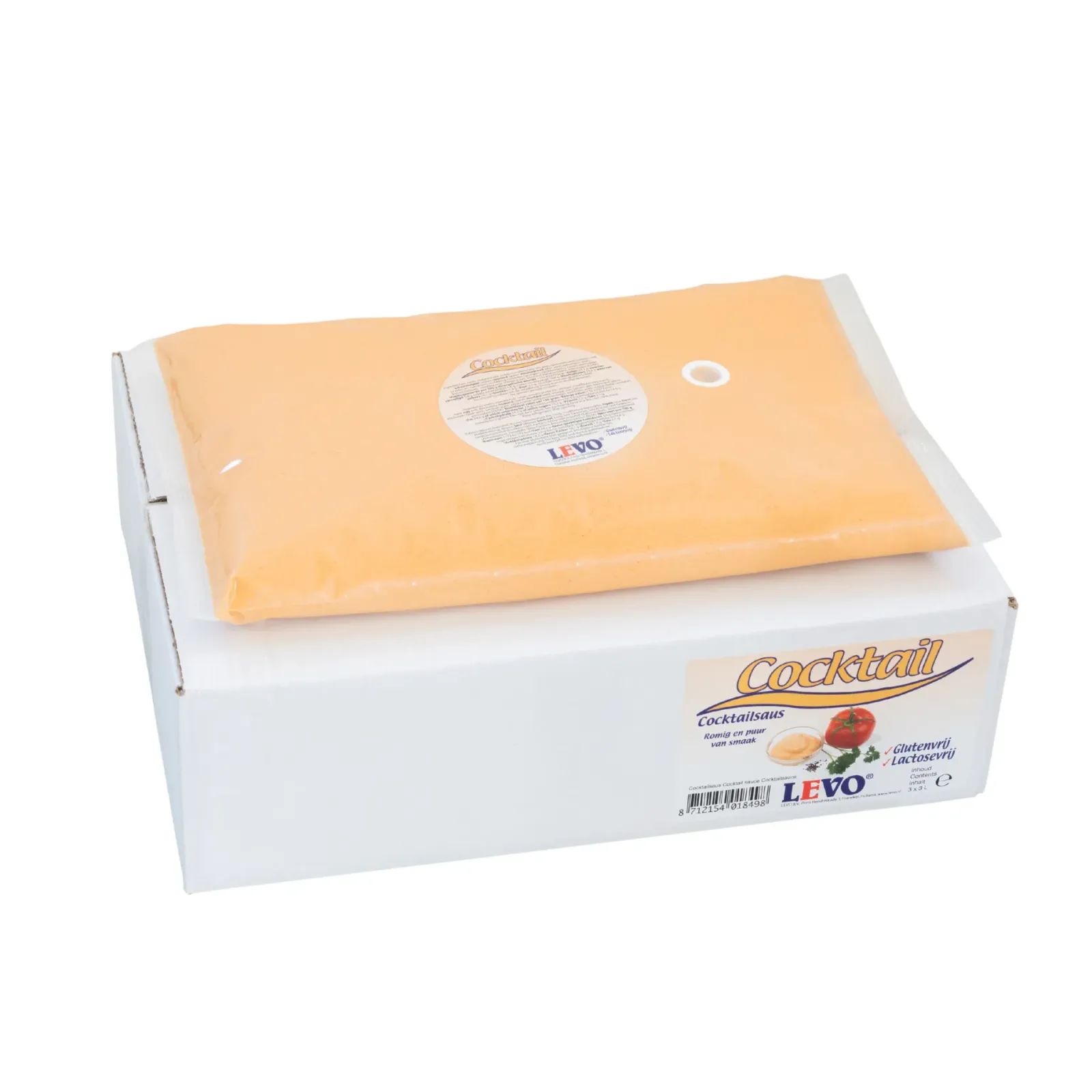 Levo Cocktailsaus Packzak (3x 3 liter) Outlet