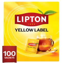 Lipton Feel Good Selection Thee Yellow Label (100 stuks) Hot