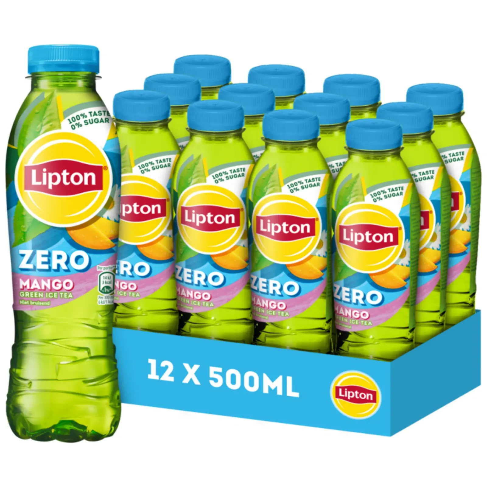 Lipton Ice Tea Green Mango Zero Pet (12x50cl) Hot