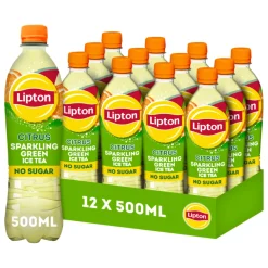 Lipton Ice Tea Green Sparkling Citrus PET (12x 0.5 liter) Discount