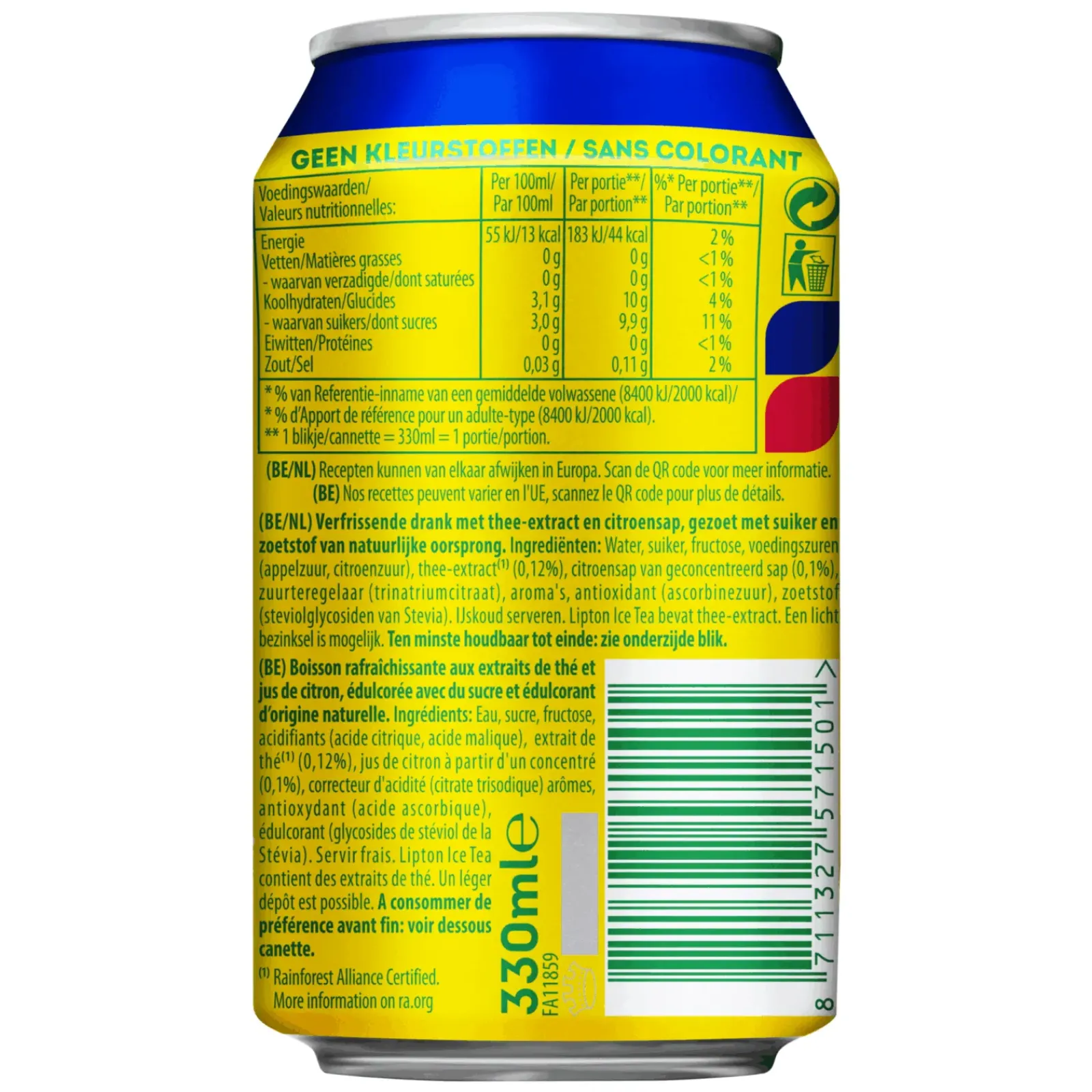 Lipton Ice Tea Lemon (24x 33cl) Clearance