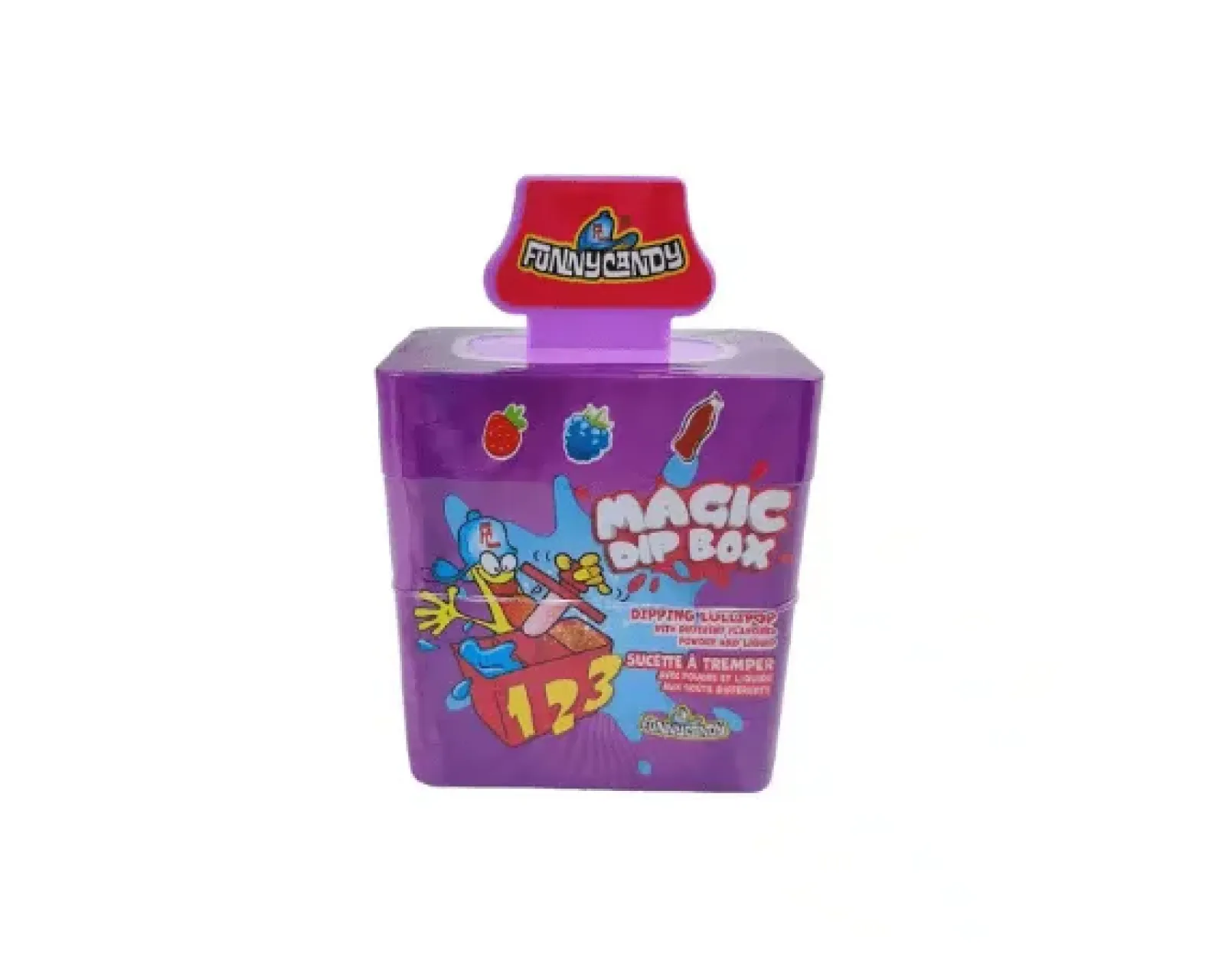 Funny Candy Lollipop met poeder en vloeibaar snoep (12x 61gr) Online