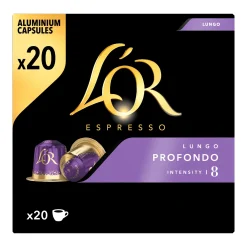 L'OR L’OR Espresso Lungo Profondo (20 cups)