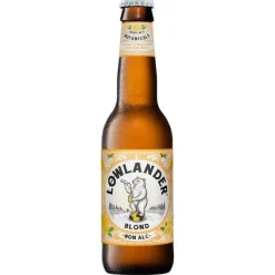 Lowlander blond 0.3% fles 33 cl