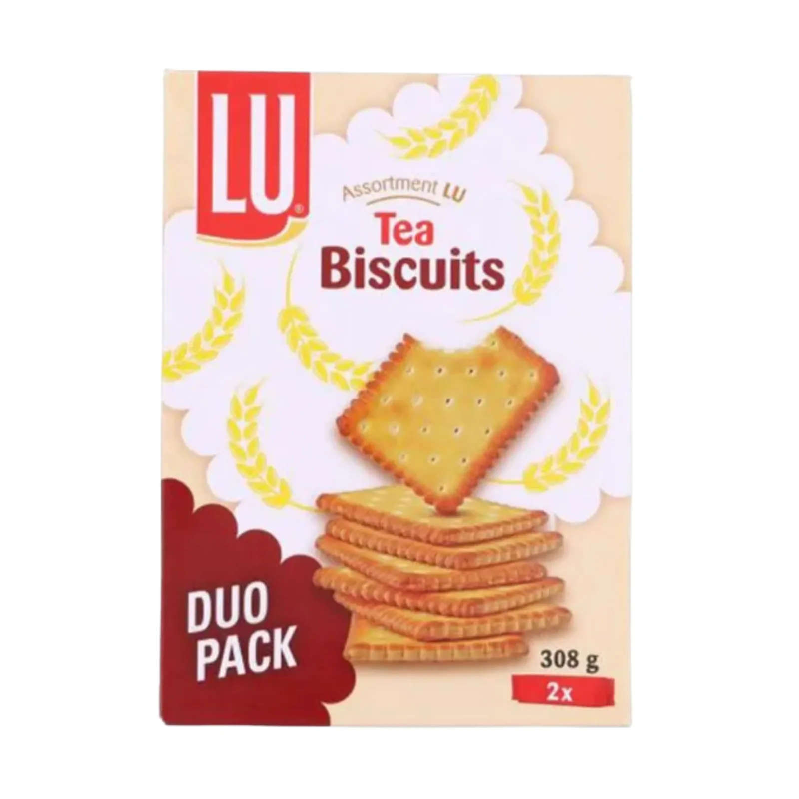 Lu Tea Biscuits 2-pack (24x 308gr) Clearance