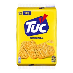 Lu Tuc Crackers Naturel (3x 100gr) New