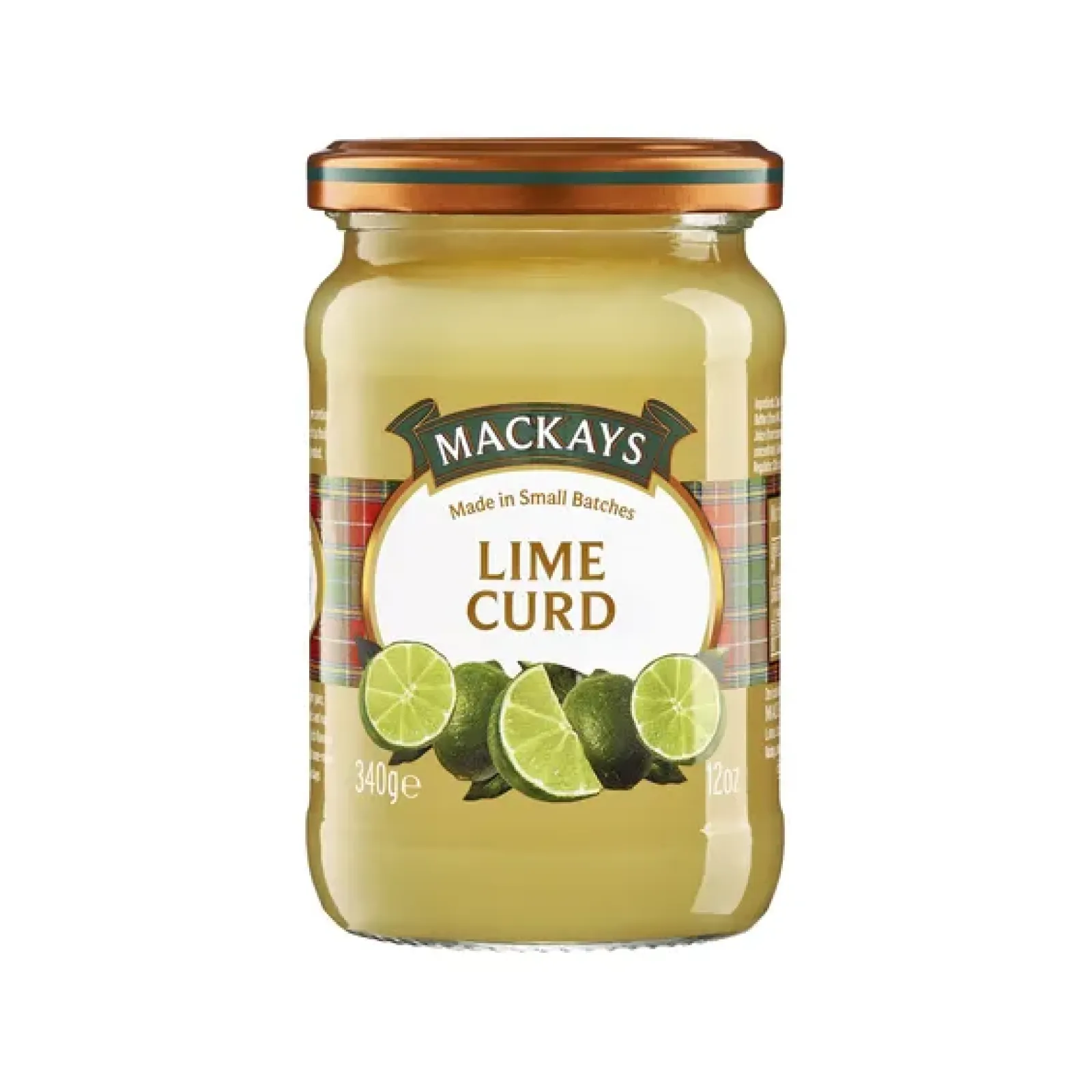 Mackays lime curd (6x 340gr) Outlet