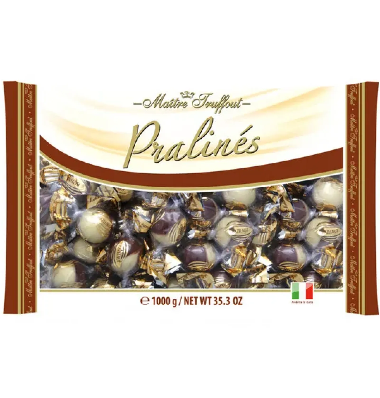 Maitre truffout Pralines Hazelnoot (6x 1000gr) Clearance