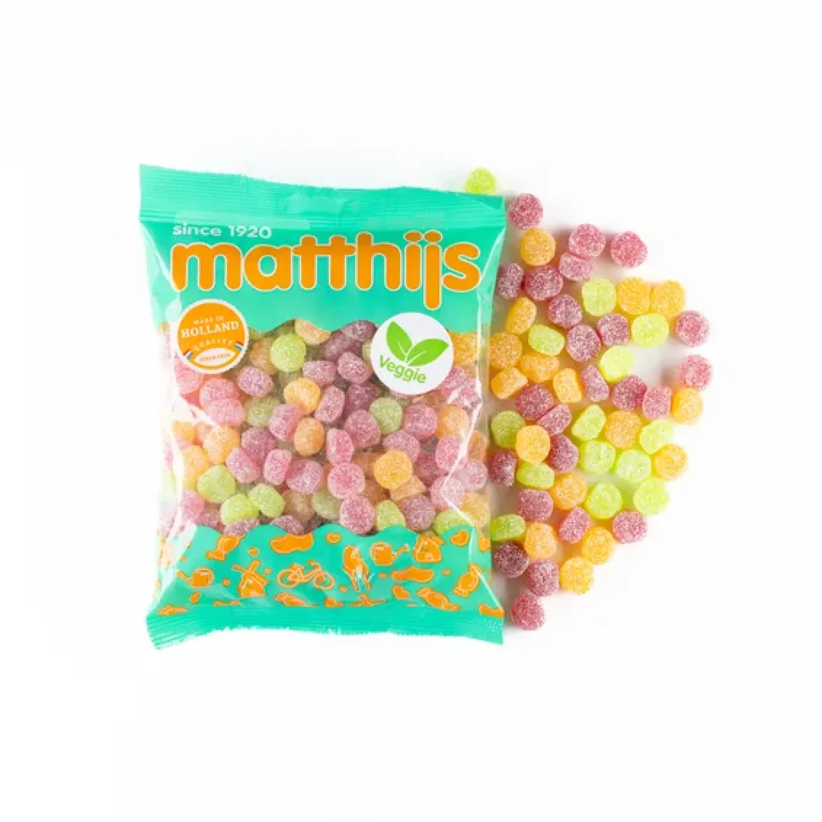 Matthijs Zure Dots Veggie (20x 400gr) Clearance