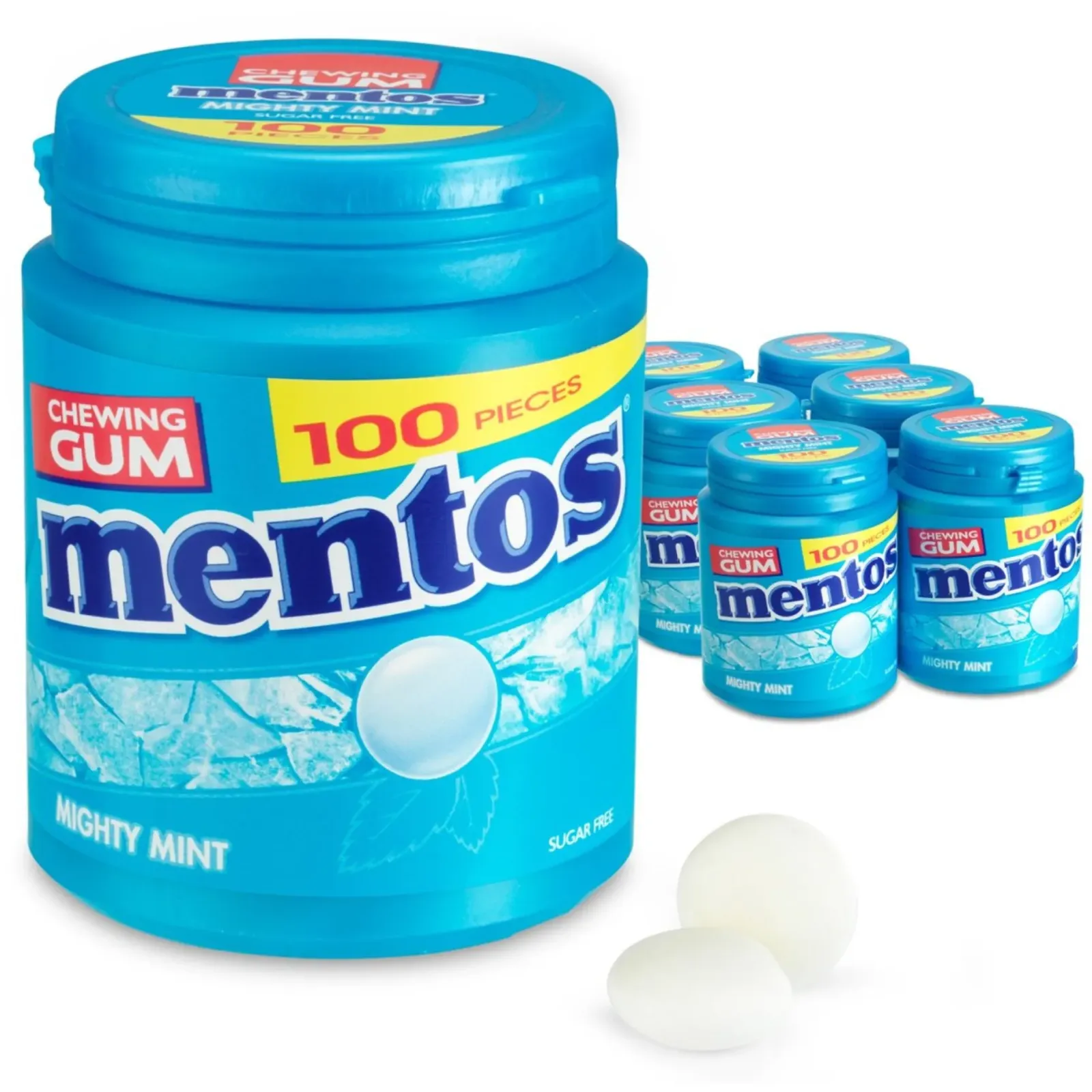 Mentos Kauwgom Mighty Mint XL (6x 100 stuks) Clearance