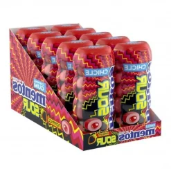Mentos Kauwgom Sour Strawberry Pot (10x 28 stuks) Online