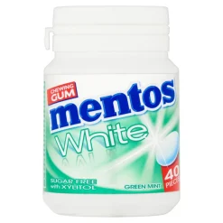 Mentos Kauwgom White Green Mint Bottle (6x 40 stuks) Discount