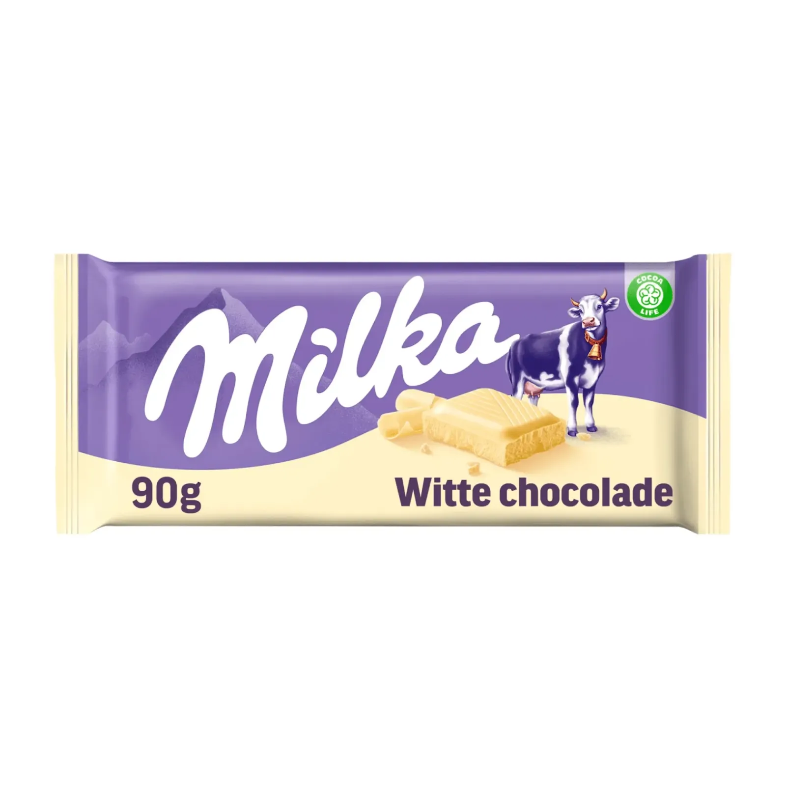 Milka Chocolade Reep Wit Flowpack (24x 90gr) New