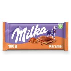 Milka Tablet Caramel (23x 100gr) New