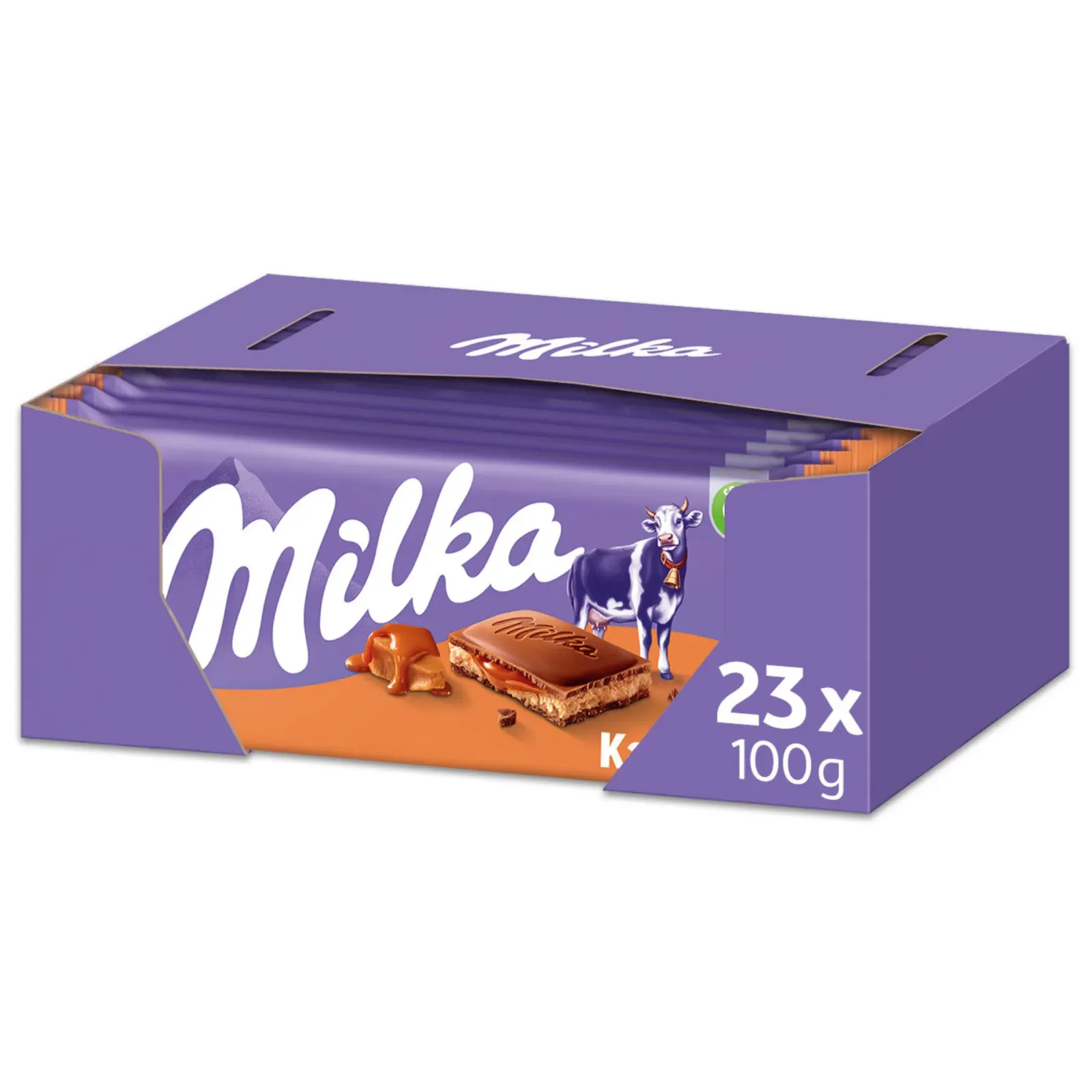 Milka Tablet Caramel (23x 100gr) New