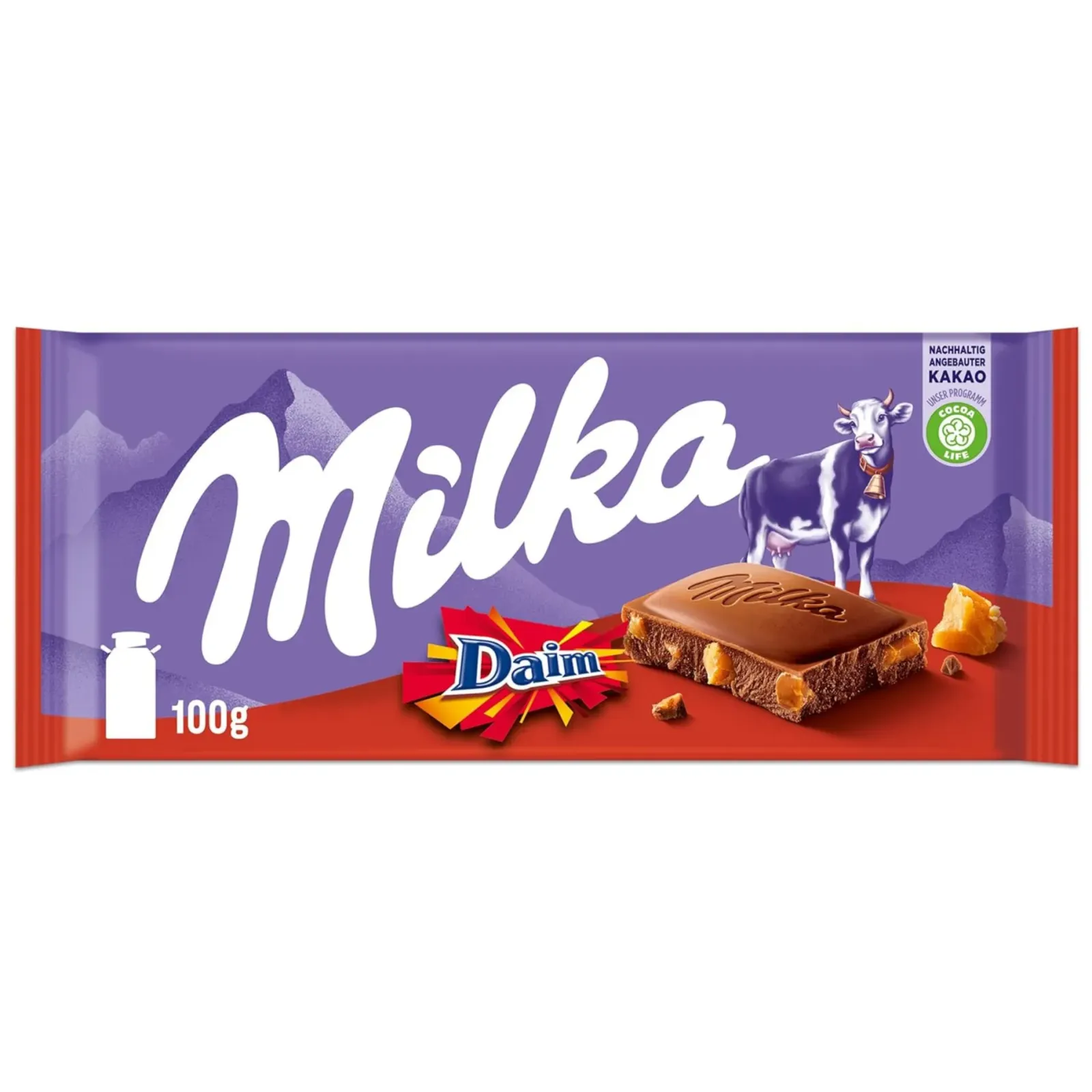 Milka Tablet Daim (22x 100gr) Online