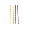 Depa Milkshakerietjes ass. Papier 230x8mm (500 stuks) Clearance