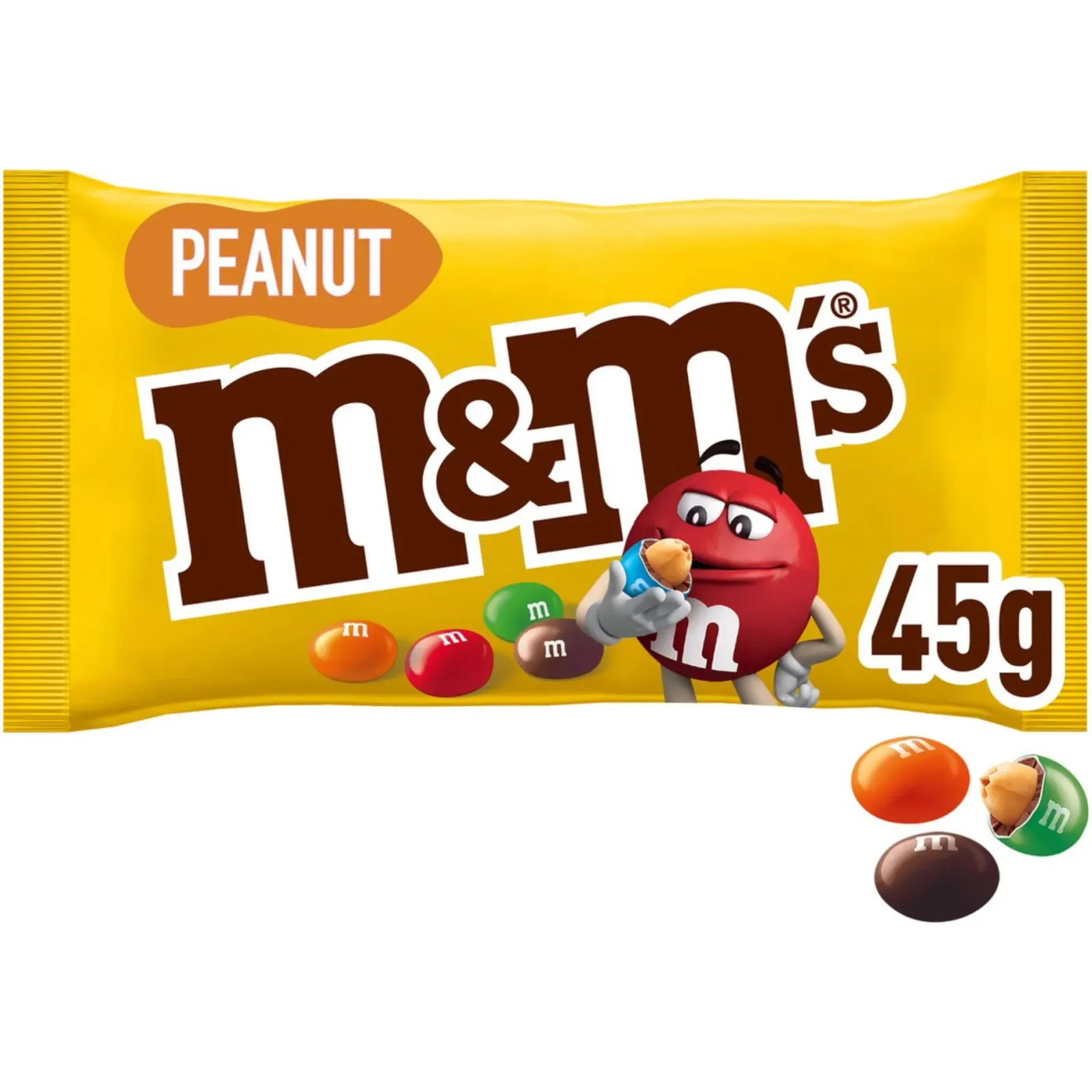 M&M's M&M’s Pinda Single (24x 45gr) Outlet