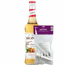 Monin Siroop Amaretto (70 cl) + Siroop Pompje (10Ml) Best
