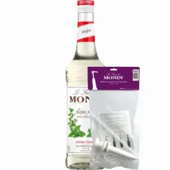 Monin Siroop Mojito Mint (70 cl) + Siroop Pompje (10Ml) New