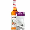 Monin Siroop Peach (70 cl) + Siroop Pompje (10Ml) New