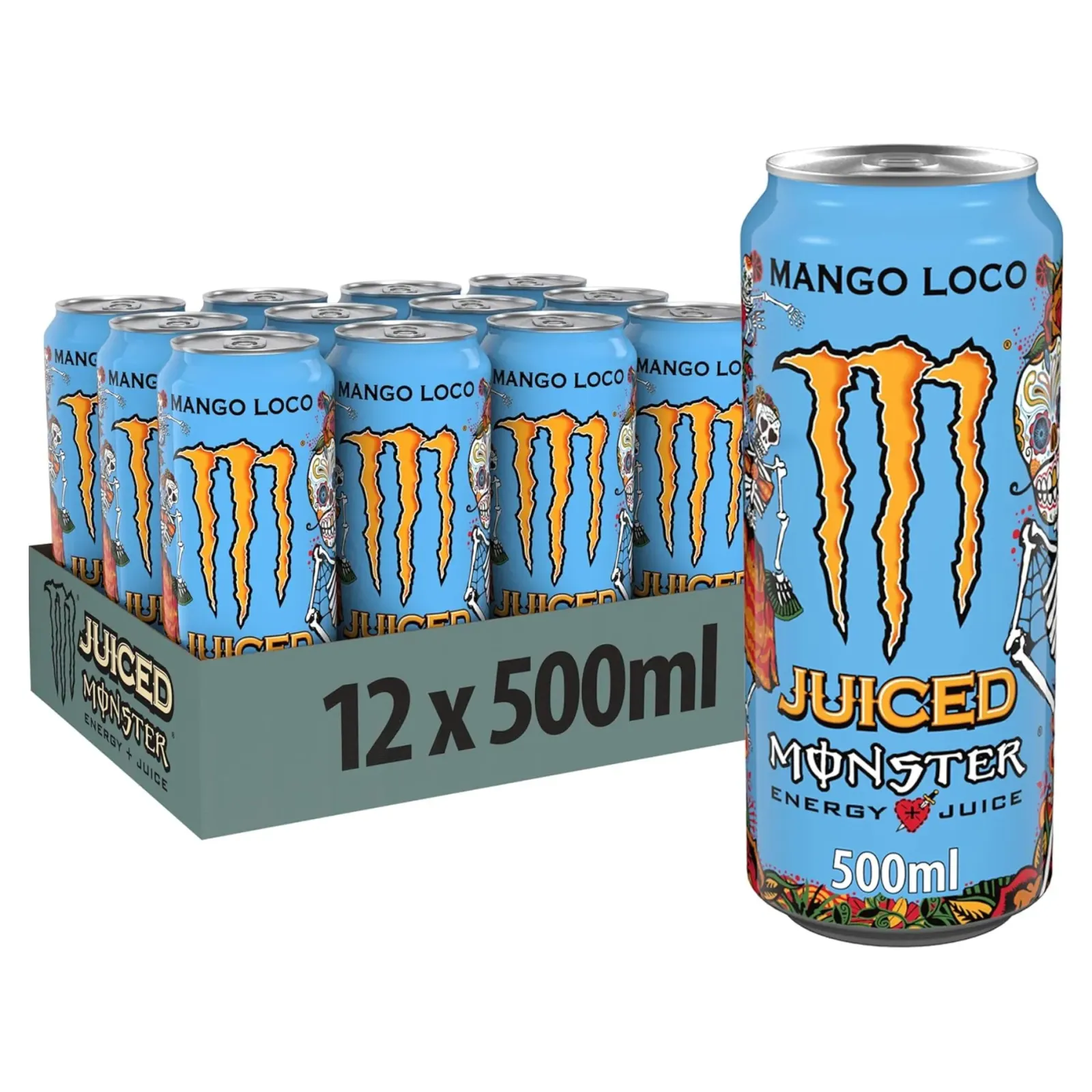 Monster Energy Juiced Mango Loco Blik (12x 500ml) Best