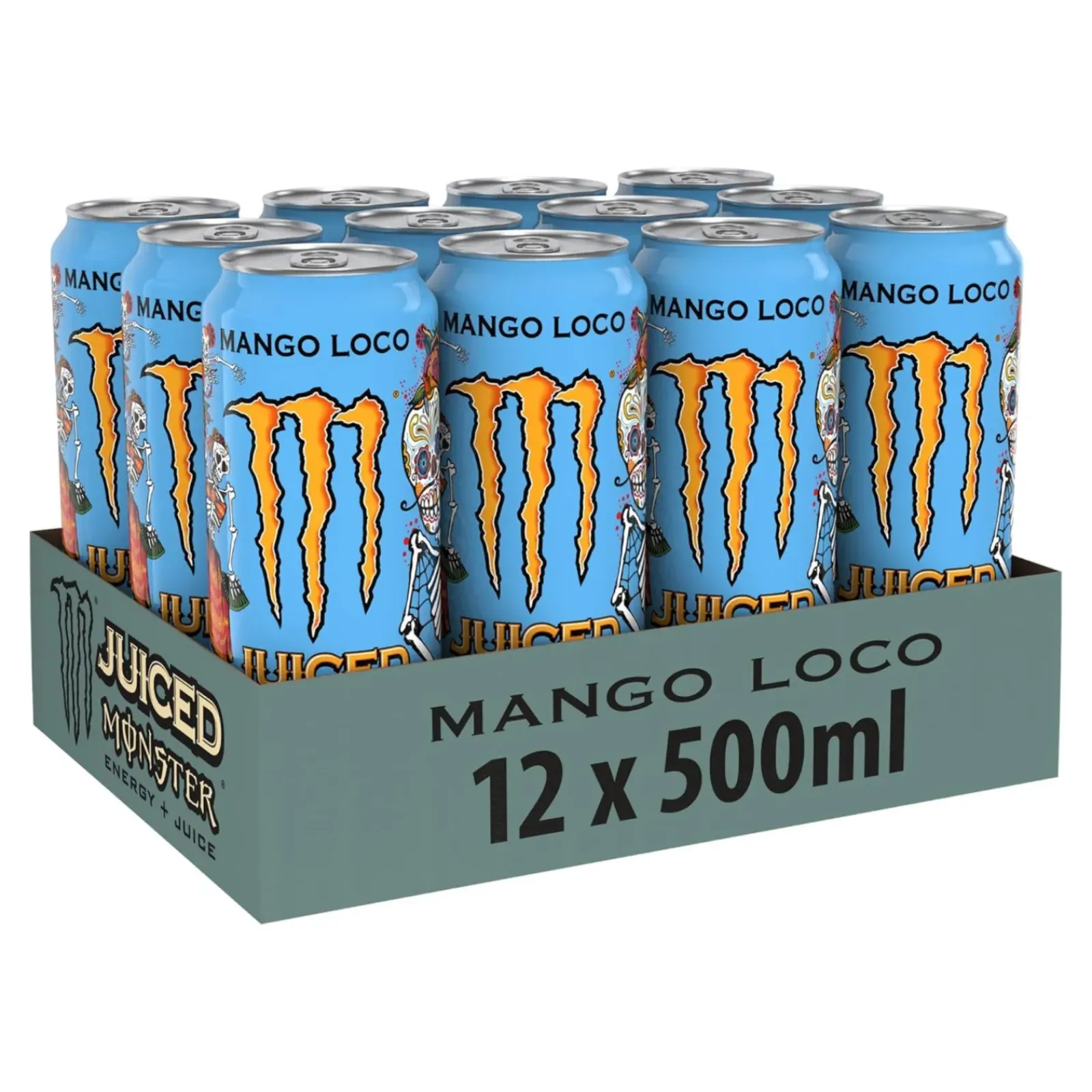 Monster Energy Juiced Mango Loco Blik (12x 500ml) Best