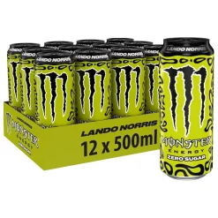 Monster Energy Lando Norris Zero Sugar blik (12x 500ml) Clearance