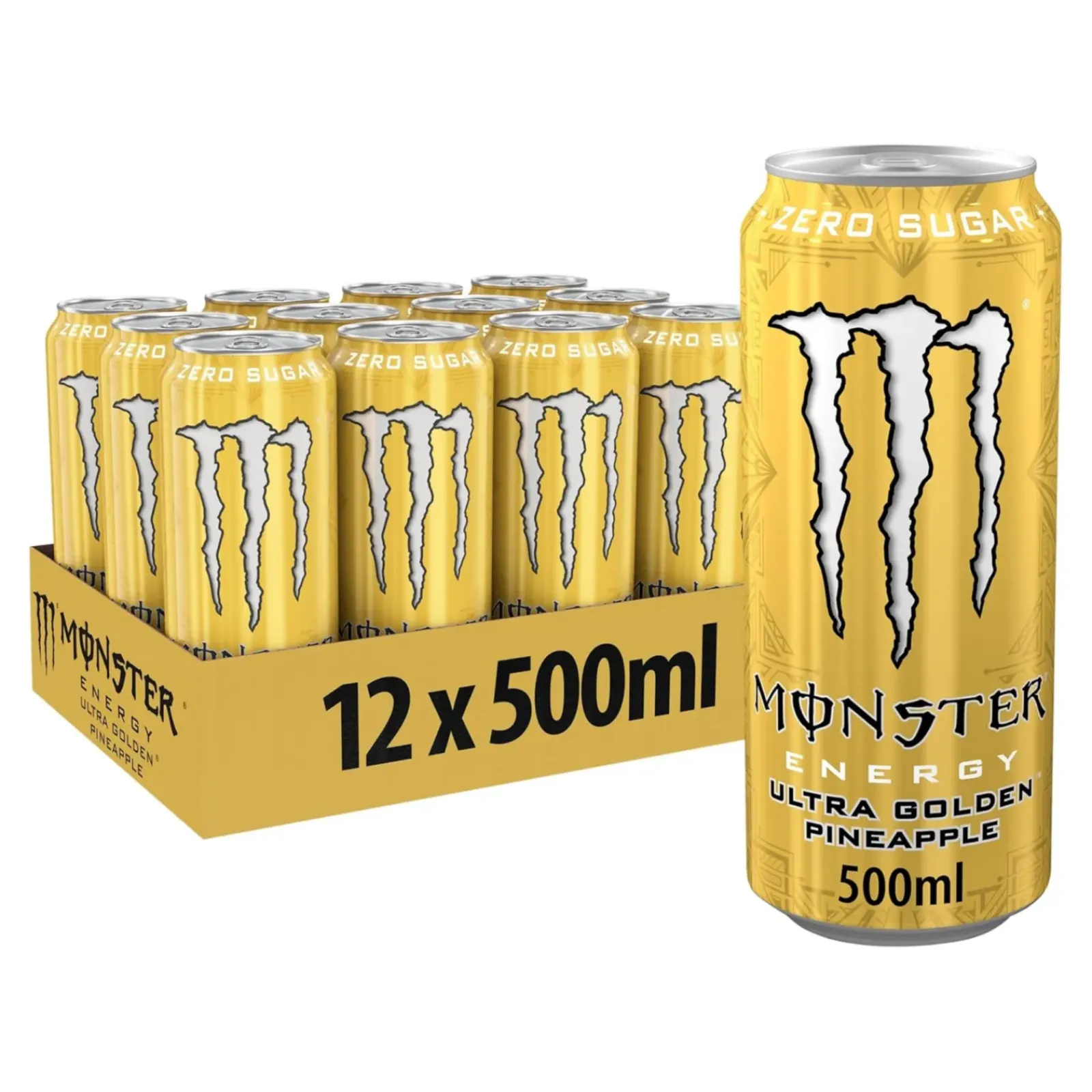 Monster Energy Ultra Gold Blik (12x 500 ml) Hot