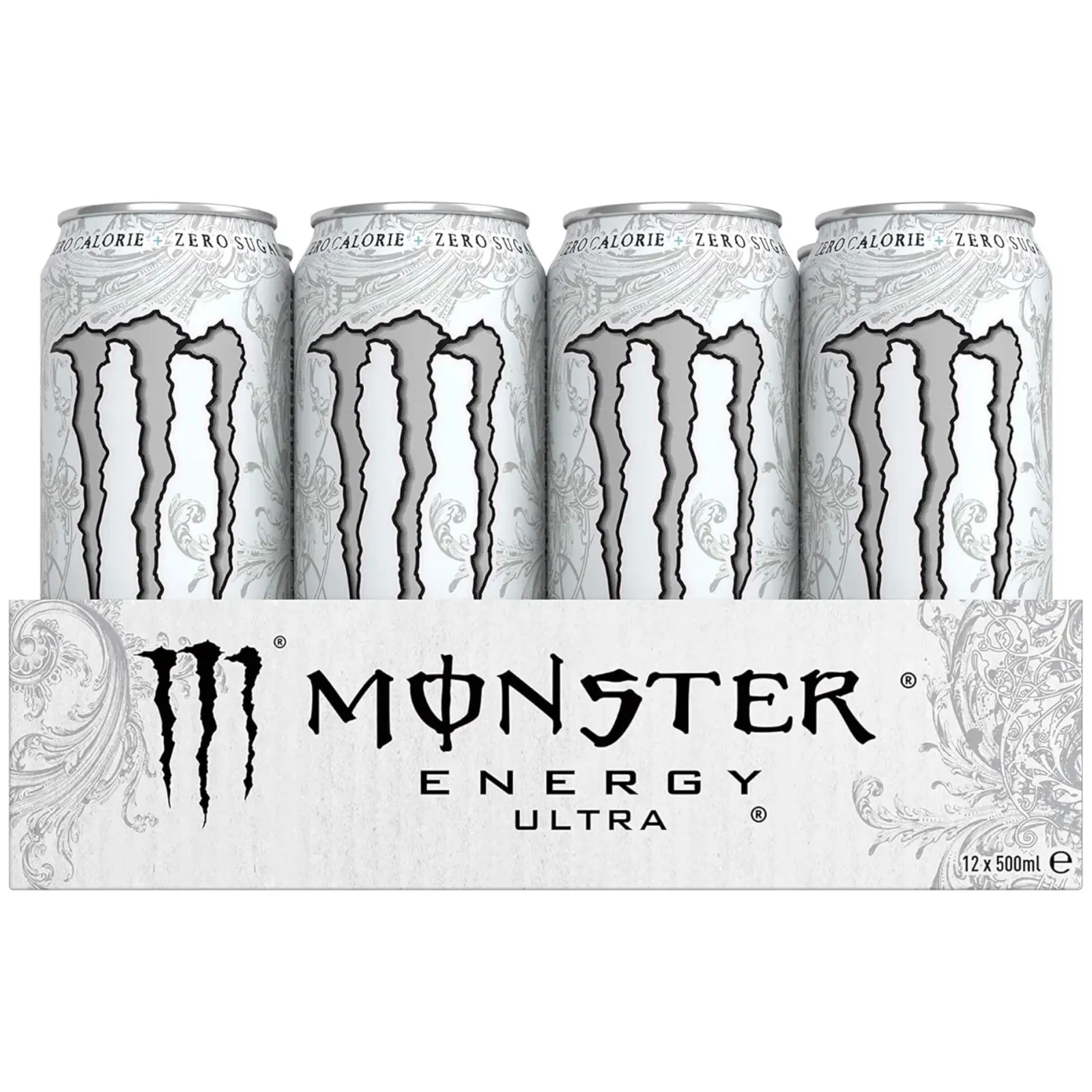 Monster Energy Ultra White Blik (12x 500ml) Outlet