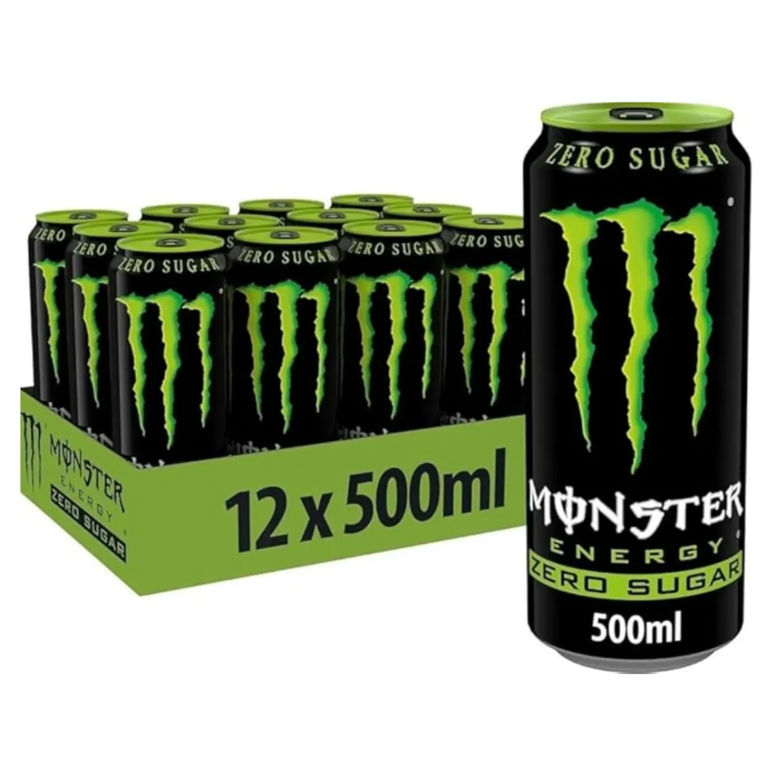 Monster Energy Zero Sugar Blik (12x 500ml) New