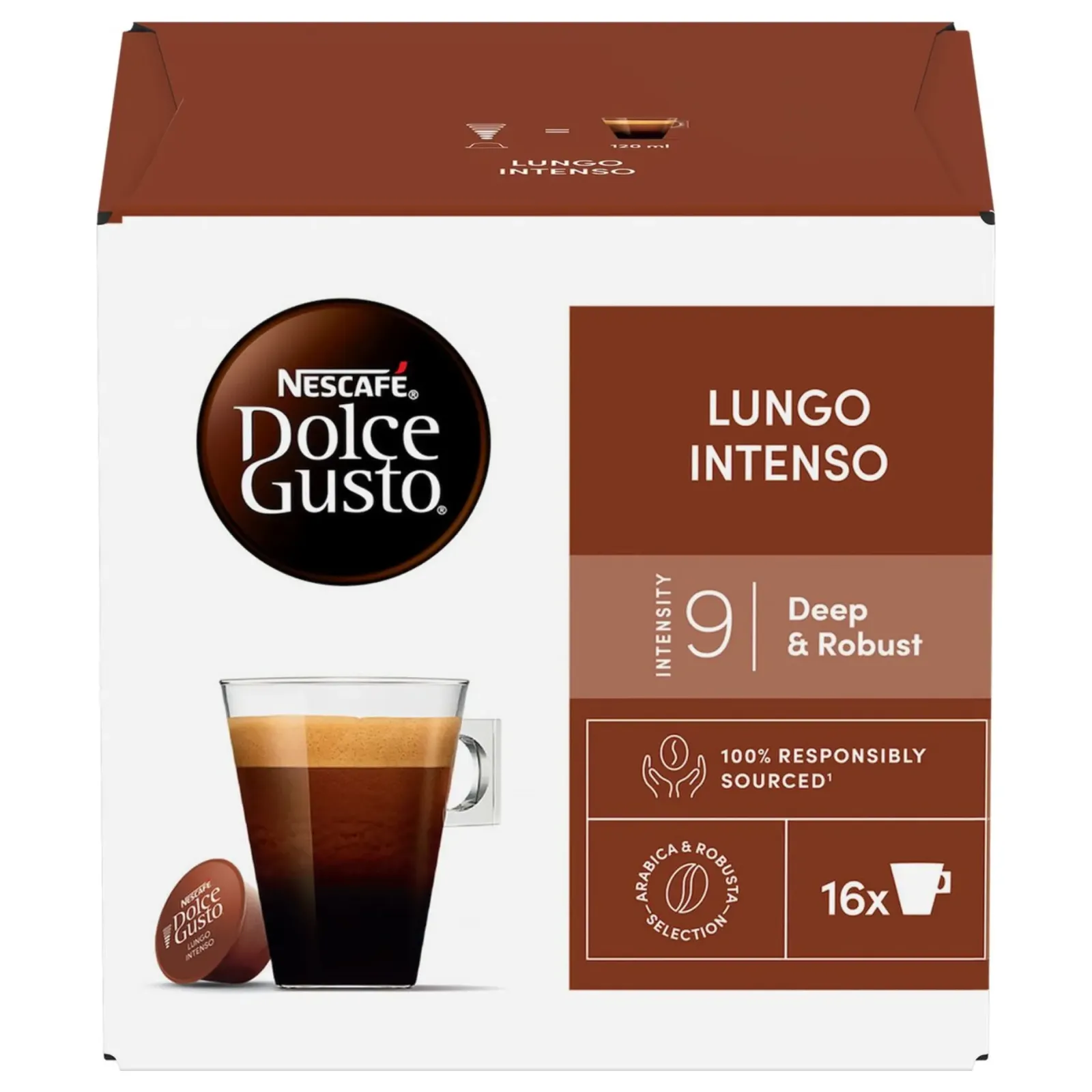 Nescafe Dolce Gusto Lungo Intenso (3x 16 cups) Clearance