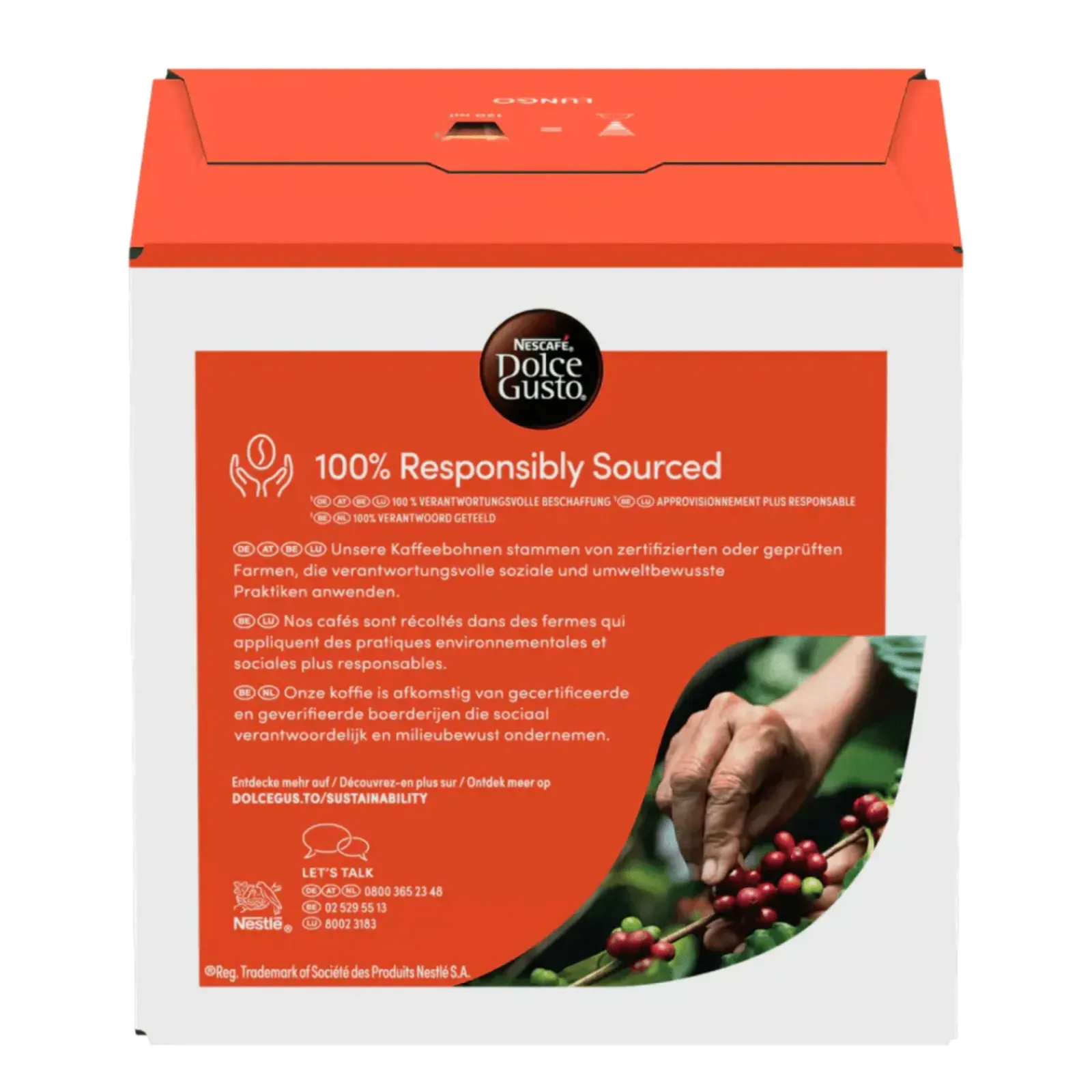 Nescafe Dolce Gusto Lungo (3x 16 cups) Clearance