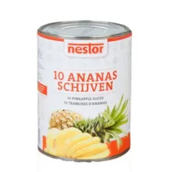 Nestor Ananasschijven 10 stuks (6×567 gr.) Outlet