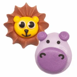Nic Party Animals Nijlpaard Leeuw Suiker Elementen (56 stuks) Outlet