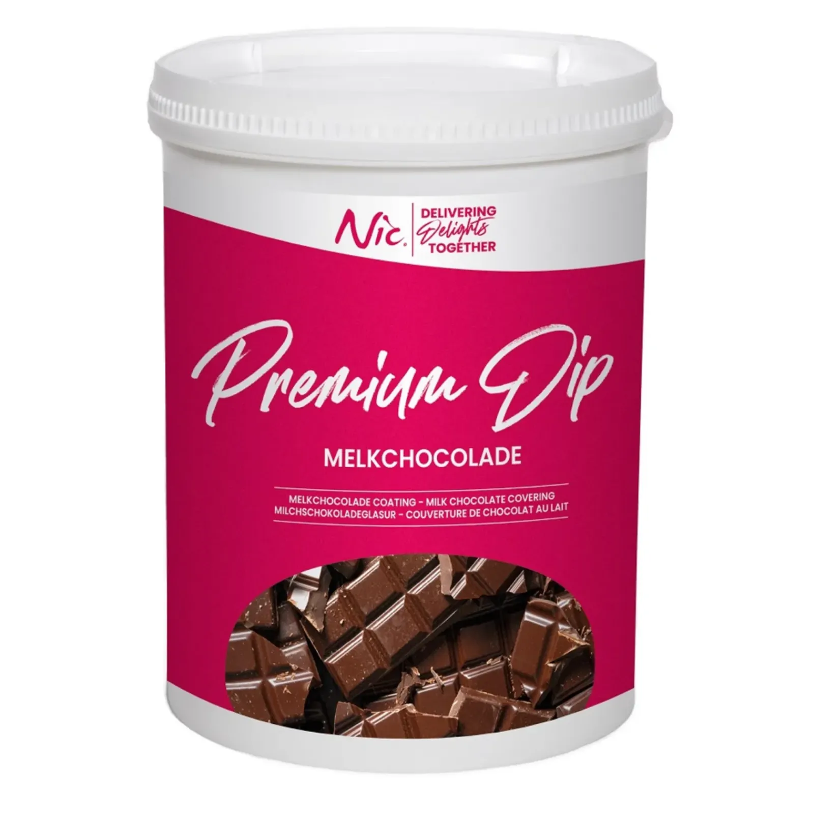 Nic Premium Dip Melkchocolade (1,2kg) Best