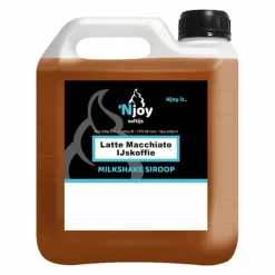 NJOY Shakesiroop Latte Macchiato IJskoffie (2 liter) Best